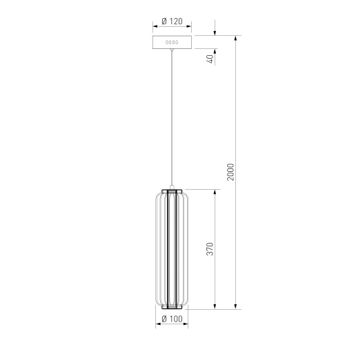 Светодиодный подвесной светильник с регулировкой высоты 304053 LED хром фото 4 Светодиодный подвесной светильник с регулировкой высоты 304053 LED хром фото 4