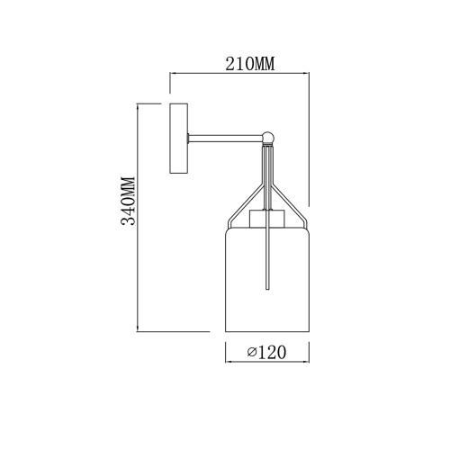 Настенный светильник Escada 688/1A E14*40W Brass фото 6 Настенный светильник Escada 688/1A E14*40W Brass фото 6