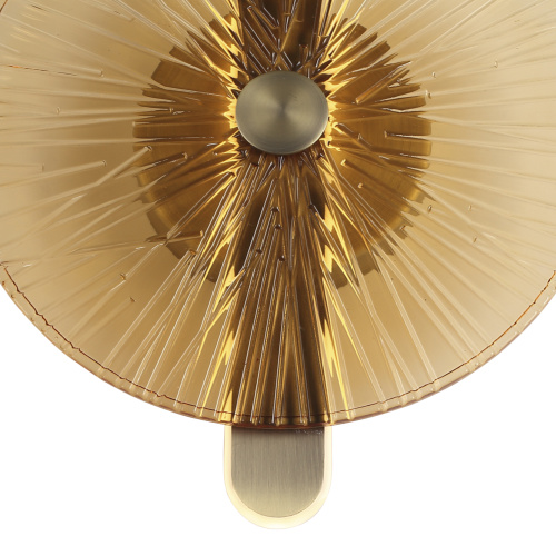 SL6141.311.01 Светильник настенный ST-Luce бронза/янтарь LED 1*11W 4000K WASI фото 4