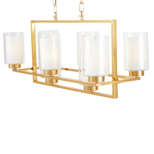 Подвесной светильник Lumina Deco Lino LDP 1239-8 F.GD фото 5