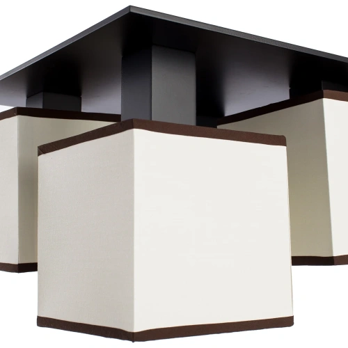 Потолочная люстра Arte Lamp QUADRO A4402PL-4BK фото 3 Потолочная люстра Arte Lamp QUADRO A4402PL-4BK фото 3