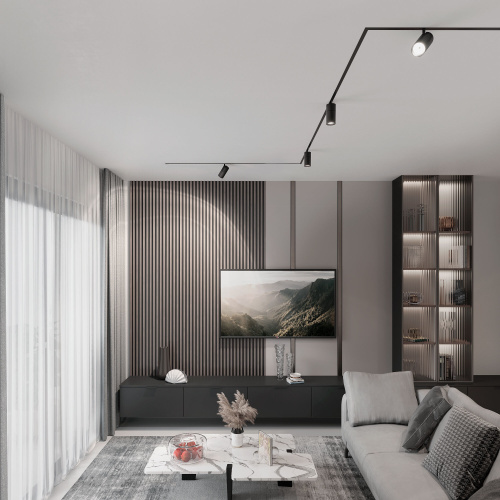 Трековый светильник Slim Magnetic R02 12W 4200K черный 85012/01 фото 5 Трековый светильник Slim Magnetic R02 12W 4200K черный 85012/01 фото 5