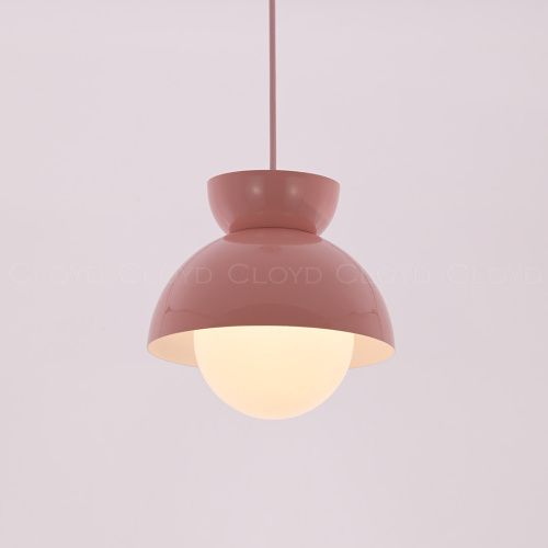 Подвесной светильник Cloyd ERMA-A P1 / Ø20 см - коралловый (арт.11340) фото 3
