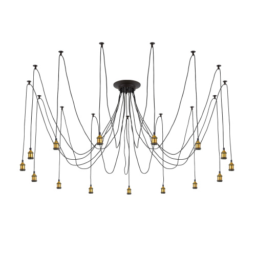 Citilux Эдисон CL451151 Люстра паук Венге Бронза Citilux Эдисон CL451151 Люстра паук Венге Бронза