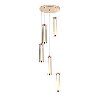 Подвесной светильник 11061/5P Gold