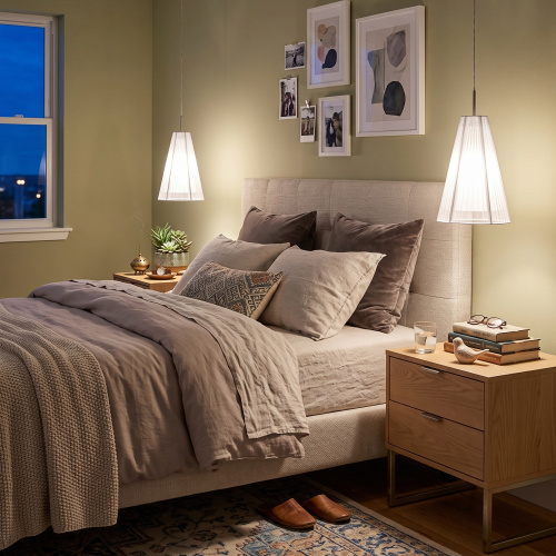Citilux LOUIS CL936003 Подвесной светильник с абажуром Серебристый фото 7 Citilux LOUIS CL936003 Подвесной светильник с абажуром Серебристый фото 7