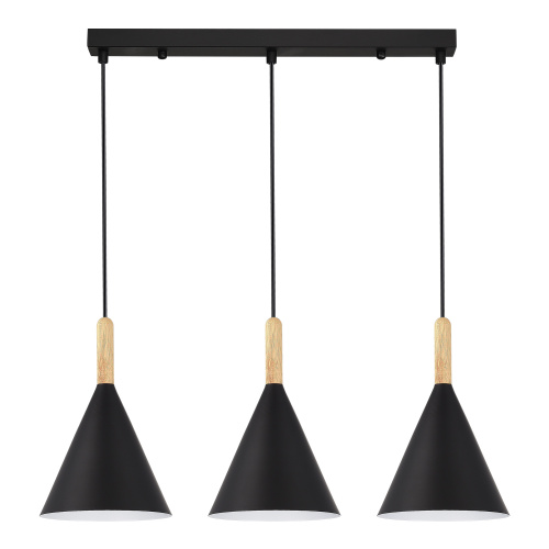 SLE1255-403-03 Светильник подвесной Черный/Черный E27 3*40W ARKET фото 6 SLE1255-403-03 Светильник подвесной Черный/Черный E27 3*40W ARKET фото 6