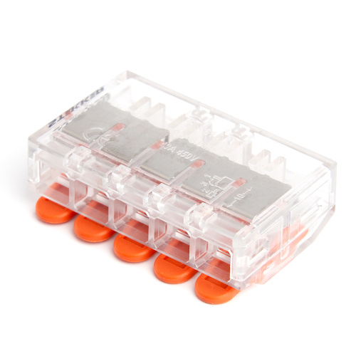 Универсальная компактная клемма 5-проводная STEKKER, LD221-615 фото 7