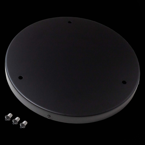 SL001.403.03 Потолочное крепление на 3 лампы (круглое) ST-Luce Черный SL1 SL001.403.03 Потолочное крепление на 3 лампы (круглое) ST-Luce Черный SL1