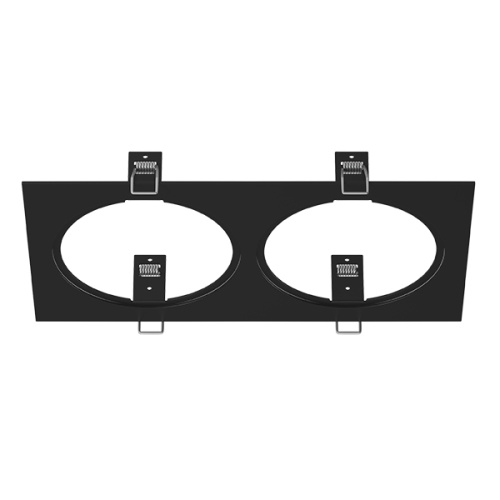 217827 Рамка INTERO 111 Double QUADRO ЧЕРНЫЙ 217827 Рамка INTERO 111 Double QUADRO ЧЕРНЫЙ
