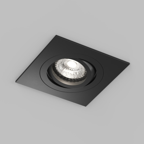 DK2111-BK Встраиваемый влагозащищённый светильник HYDRO, IP44, до 15 Вт LED, GU10, алюминий, чёрный фото 2 DK2111-BK Встраиваемый влагозащищённый светильник HYDRO, IP44, до 15 Вт LED, GU10, алюминий, чёрный фото 2