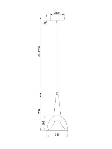 Подвесной светильник Freya FR8009PL-01GB фото 11