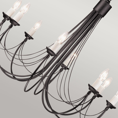 Люстра Elstead Lighting CB8-BLACK фото 6 Люстра Elstead Lighting CB8-BLACK фото 6