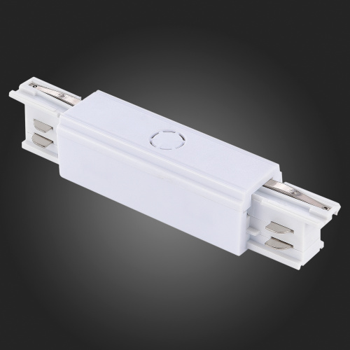 ST030.509.13 Центральный токоподвод для трехфазного шинопровода ST-Luce Белый TRACE фото 3