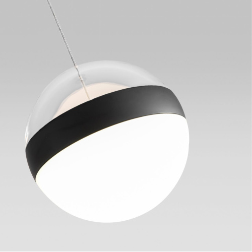 5075/12L L-VISION ODL24 355 черный/прозрачн./молочный/металл/акрил Подвес LED 12W 4000K 600лм RONI фото 4 5075/12L L-VISION ODL24 355 черный/прозрачн./молочный/металл/акрил Подвес LED 12W 4000K 600лм RONI фото 4