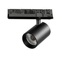 A5347TRIAC Светильник ALTA BASE для трековой системы Quattro с управлением TRIAC LED 30W 3525LM 24G ЧЕРНЫЙ 4000K с адаптером (215347 + 594057)