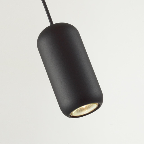 5060/1B PENDANT ODL24 377 черный/металл Подвес GU10 LED 4W COCOON фото 3