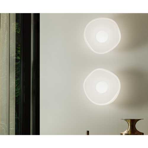 Настенный/Потолочный светильник Melt LED Surface Opal/Silver фото 4 Настенный/Потолочный светильник Melt LED Surface Opal/Silver фото 4