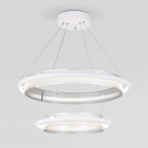 Умный подвесной светильник 90241/2 белый/ серебро Smart фото 6