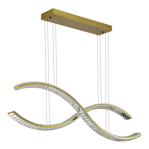 SL6206.303.50 Светильник подвесной ST-Luce Латунь/Прозрачный LED 1*50W 3000K ACENO фото 4