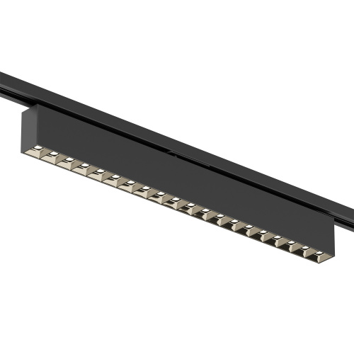 DK6634-BK Поворотный однофазный трековый светильник EDDER со светодиодом L538mm 220V 40W 30° 3000K IP20 черный алюминий фото 2 DK6634-BK Поворотный однофазный трековый светильник EDDER со светодиодом L538mm 220V 40W 30° 3000K IP20 черный алюминий фото 2