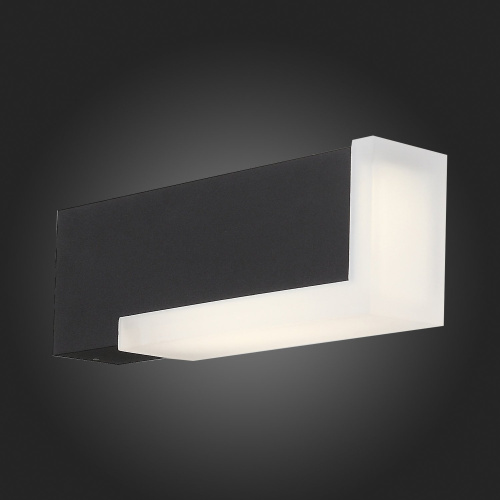 SL096.401.02 Светильник уличный настенный ST-Luce Черный/Белый LED 1*6W 4000K POSTO фото 9