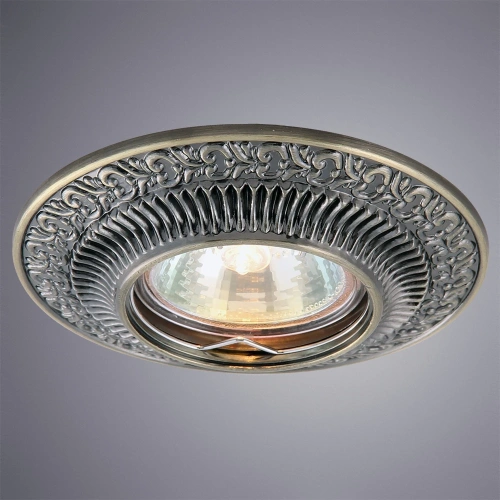 Точечный встраиваемый светильник Arte Lamp OCCHIO A5280PL-1AB фото 2 Точечный встраиваемый светильник Arte Lamp OCCHIO A5280PL-1AB фото 2