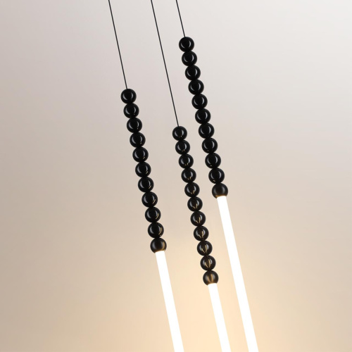 7149/33L HIGHTECH ODL26 221 Подвесной светильник черный/акрилл/металл IP20 LED 32W 2200Лм 3500K 300° 220V MONELLA фото 5
