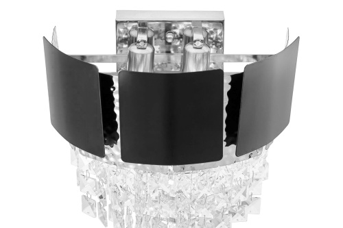 Бра Lumina Deco LDW 7045-2 BK+CHR фото 2 Бра Lumina Deco LDW 7045-2 BK+CHR фото 2