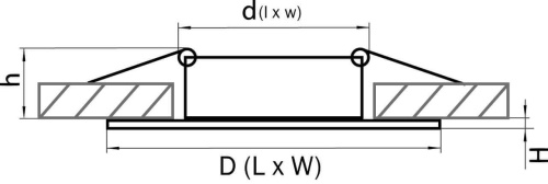 Встраиваемый светильник Lightstar Banale Weng 011008 фото 2