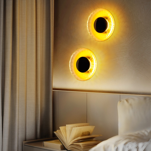 809023 Настенно-потолочный светильник CELESTA LED 24W 600LM ХРОМ/КОНЬЯЧНЫЙ 3000K фото 7 809023 Настенно-потолочный светильник CELESTA LED 24W 600LM ХРОМ/КОНЬЯЧНЫЙ 3000K фото 7