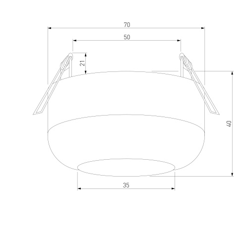 Светильник потолочный светодиодный 7W 4000K белый 25088/LED фото 6 Светильник потолочный светодиодный 7W 4000K белый 25088/LED фото 6