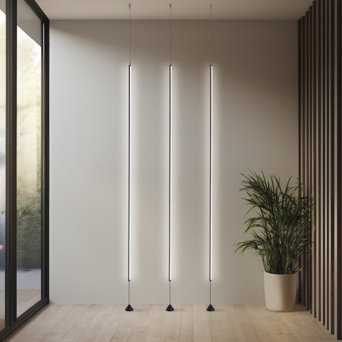 ST901.405.28 Светильник напольный ST-Luce Черный LED 1*28W 4000K Напольные светильники фото 2