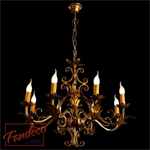 Подвесная люстра Arte Lamp FREGIATO A7202LM-8GA фото 2