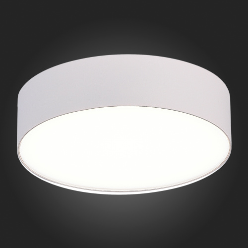 ST606.542.27 Светильник потолочный Белый LED 1*27W 4000K 2 340Lm Ra>85 120° IP20 D220xH55 185-265V Накладные светильники фото 2 ST606.542.27 Светильник потолочный Белый LED 1*27W 4000K 2 340Lm Ra>85 120° IP20 D220xH55 185-265V Накладные светильники фото 2