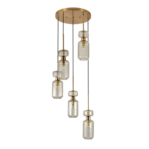 Подвесной светильник Escada 1141/5S E14*60W Beige фото 4