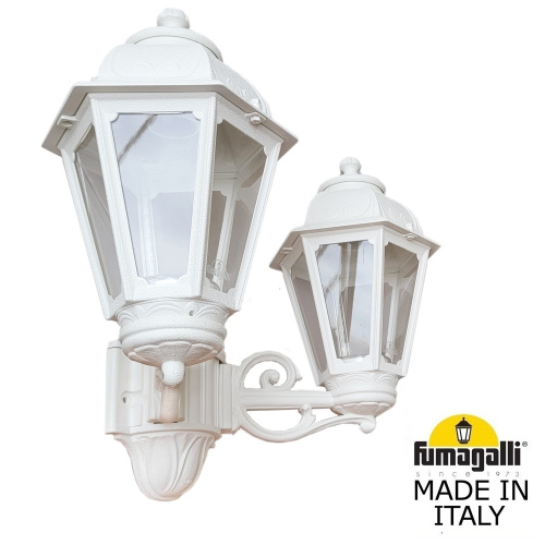 Fumagalli Светильник уличный настенный FUMAGALLI PORPORA/SABA K22.141.000.WXE27 фото 2 Fumagalli Светильник уличный настенный FUMAGALLI PORPORA/SABA K22.141.000.WXE27 фото 2