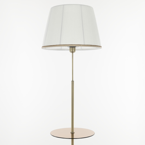Citilux Линц CL402980T Торшер бронза со столиком и белым абажуром фото 5 Citilux Линц CL402980T Торшер бронза со столиком и белым абажуром фото 5
