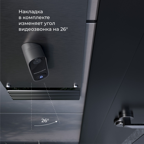 76106/00 видеозвонок Умный дом черный с питанием от сети 76106/00 фото 4 76106/00 видеозвонок Умный дом черный с питанием от сети 76106/00 фото 4