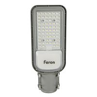 Светодиодный уличный консольный светильник Feron SP3040 80W 5000K 230V, серый