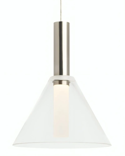 Серебряный подвесной светильник "Мезз"