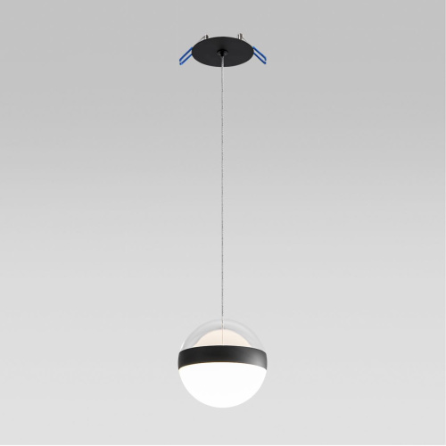 5075/12L L-VISION ODL24 355 черный/прозрачн./молочный/металл/акрил Подвес LED 12W 4000K 600лм RONI фото 3 5075/12L L-VISION ODL24 355 черный/прозрачн./молочный/металл/акрил Подвес LED 12W 4000K 600лм RONI фото 3