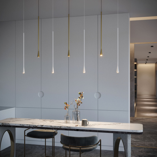 Светильник подвесной светодиодный Vist 7W 4000K белый 50312 LED фото 2