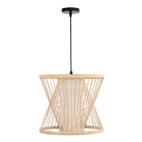 SL6241.503.01 Светильник подвесной ST-Luce Древесный/Белый E27 1*40W ALMA фото 6