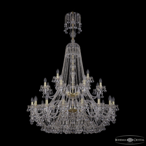 Люстра хрустальная 1409/16+8+4/400/XL-164/2d G