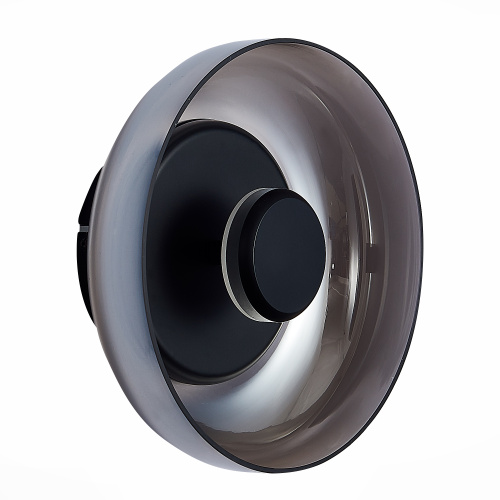 SL6002.401.01 Светильник настенный ST-Luce Черный/Дымчатый LED 1*7W 4000K LAZIO фото 3