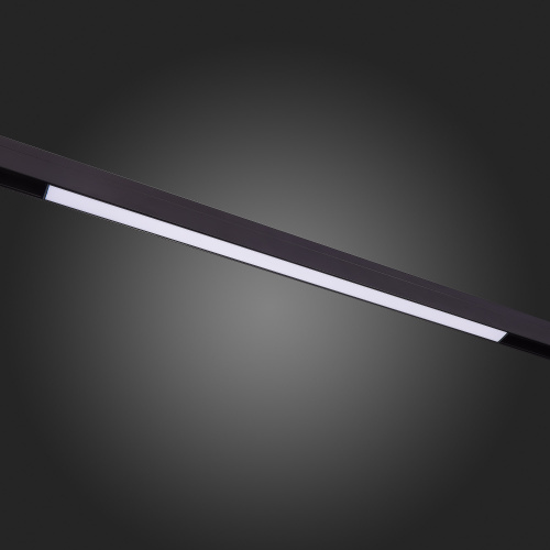 ST360.436.20 Магнитный трековый светильник Черный LED 1*20W 3000K 1 300Lm Ra>90 120 IP20 L606xW22xH4 SKYLINE 48 фото 2