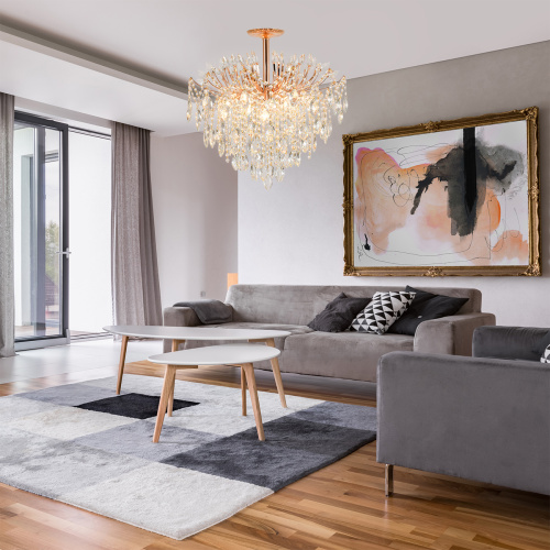 Светильник на штанге Escada 2104/8P E14*40W Gold фото 5