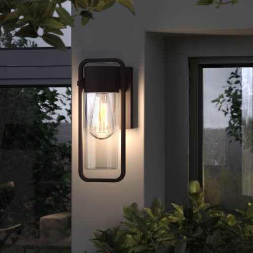 Светильник уличный настенный Lab 35001/D коричневый фото 2