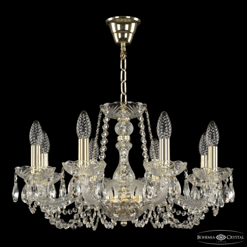 Люстра хрустальная 119/8/200 G Bohemia Ivele Crystal (Богемия Ивеле Кристалл) фото 2 Люстра хрустальная 119/8/200 G Bohemia Ivele Crystal (Богемия Ивеле Кристалл) фото 2